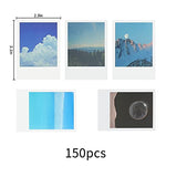 VIPITH Vintage Stickers Set,150 PCS Nature Stickers Set Aesthetic Mountain Forest Sky Cloud Galaxy Space Sunset Scenery Collage Pictures for DIY Album Phone Cases Journaling Notebook.