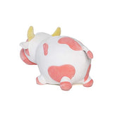 Avocatt Pink Cow Plush Toy - 10 Inches Plushie Stuffed Animal - Hug and Cuddle with Squishy Soft Fabric and Stuffing - Cute Cow Gift for Boys and Girls