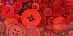 Bulk Buy: Buttons Galore (2-Pack) Button Bonanza .5lb Assorted Buttons Fire Engine Red BB-31