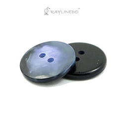 RayLineDo Pack of 95-100pcs 11.5MM Lady Children Shirts Cuff Resin Dazzle Color Buttons for