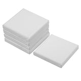 SL crafts Mini Stretched Canvas 4"X4" (1 Pack of 6 Mini Canvases)