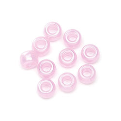 Darice 06121-5-134 Bead Pony Pearl Pink 9Mm 480Pk