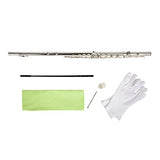 Lexington Advanced Silver Plated Closed Hole C Flute with Full Accessories and Maintenance Kit