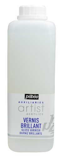 Artist Acrylics Auxiliaries Gloss Varnish, 1-Liter