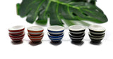 1shopforyou 10 Ceramic Bowls Handpainted Dollhouse Miniatures Toys Dishes Food Kitchen by Handmade No.2 Size M