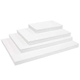 PHOENIX Painting Canvas Panel Boards Multi Pack - 6 Pack Each of 5x7, 8x10, 9x12, 11x14 Inch (24