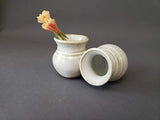 Miniature Bud Vase Flower Decor for New Mothers Day Ceramic Pottery Small Cornflower Blue Pot 2 in