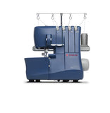 SINGER Making The Cut Sewing Machine & Making The Cut S0230 Serger 4 Thread, Differential Feed, 1300 Stitches Per Min-Sewing Made Easy Serger, Blue