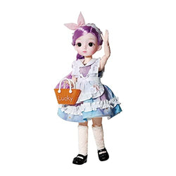 31cm 1/6 BJD Girls Doll Children Toy Gifts for Women and Girl Movable Joints Doll House Room Decor Environmentally Friendly Materials , Style B