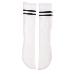 MonkeyJack Trendy Cotton Stockings Below Knee Socks for 1/3 BJD SD AS MSD YOSD LUTS Dolls Accessories White