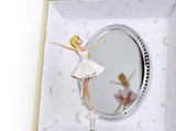 Trousselier - Ballerina - Leap Movie - Photoluminescent Musical Cube Box - Glow in Dark