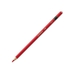 Stabilo 8040 All Coloured Pencil Crayons for Almost All Surfaces, 3.3 mm, Red, Pack of 12