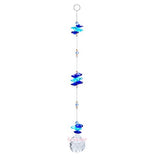 Aiskaer 6PCS 1.2 Inch Colorful Chandelier Crystal Ball Prisms Pendant, Chandelier Decor Hanging Prism Ornaments,Chandelier Crystals Ball Window Prisms Rainbow Octogon Chakra Suncatcher