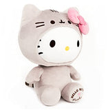 GUND Hello Kitty x Pusheen Stuffed Animal Hello Kitty Costume Plush, 9.5”