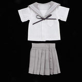LEIPUPA Lots 2 1/4 Uniform Skirt Outfit for BJD DOD 43cm Dolls DIY Accessory
