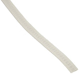 Dritz 9405W Non-Roll Woven Elastic, White, 1/2-Inch by 30-Yard