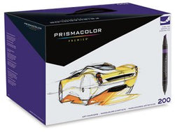 Prismacolor Premier Double-Ended Art Markers, Fine and Chisel Tip, 200 Pack (1850851)
