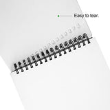 AUREUO 9x12 Sketch Pad - Top Spiral Bound Pack of 2, 100 Sheets, 73 lb / 120g - Artist Sketching Drawing Paper Pad for Pencils, Charcoal - Hardcover Sketch Book for Kids & Adults