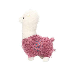 ESH7 Kawaii Rainbow Alpaca Plush Doll Toys Cute Llama Alpaca Stuffed Toys Japanese Stuffed Animals Doll Children Kids Gift,Color Pink
