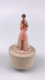 NON ROCK Angel, Couple, Mother and Daughter, Mother and Child, Woodcarving, Music Box (Mother and Daughter)