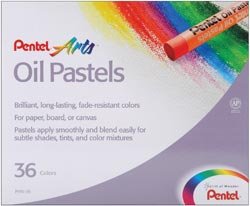 Bulk Buy: Pentel Arts Oil Pastels 36/Pkg PHN-36 (3-Pack)