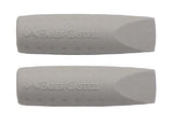 Faber Castell Grip 2001 Eraser Cap 2 Pack - Grey (Pack Of 5)