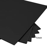 PHOENIX Black Canvas Panels 6x6 Inch, 12 Pack - 8 Oz Triple Primed 100% Cotton Acid Free Canvases for Painting, Blank Flat Canvas Boards for Acrylic, Oil, Tempera, Metallic, Neon Painting & Crafts