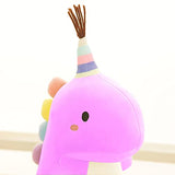 Ahlulu Cute Dinosaur Plush Toy 10" Soft Stuffed Animal Doll for Kids Babies Toddlers, Purple