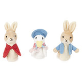 GUND Beatrix Potter Classic Finger Puppets Set of 3 Soft Plush for Ages 1 &Up, 3”