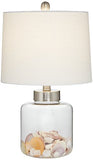 Glass Canister Small Fillable Accent Lamp