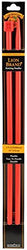 Lion Brand Yarn 400-5-1104 Single Point Knitting Needles, 14-Inch, Size 11, 8mm, Red