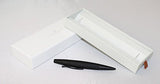 Faber-Castell Design E-Motion Pearwood Polished Chrome Brown Fountain Pen - Medium Nib 148200