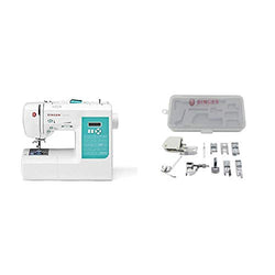 SINGER | Stylist 7258 Computerized Sewing Machine with 203 Stitch Applications, & Accessory Kit - Sewing Made Easy