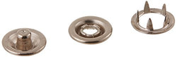 Dritz 15-65 Snap Fasteners  Nickel 15-3/8 Inches