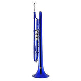 Kaizer TRP-1000BL Standard B Flat Bb Student Trumpet - Blue