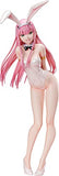 FREEing Darling in The Franxx: Zero Two (Bunny Ver. 2nd) 1:4 Scale PVC Figure,Multicolor