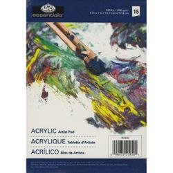 Bulk Buy: Royal Brush Acrylic Paint Paper Pad 5"X7" 15pgs/Pkg RD360 (6-Pack)