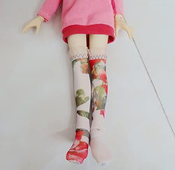 Colourful Net Mid-Long Tight Stocking for 1/3 1/4 1/6 BJD and for Blythe Doll (for 1/6 Doll)