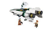 LEGO Star Wars: Resistance A Wing Starfighter Building Kit; Awesome Construction Model for Display