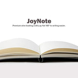 JoyNote Journal Notebooks, A5 Ruled Hardcover Journal with Pen Holder, Thick Paper Soft Cover Notebook, Red, 96 Sheets/192 Pages, 5.75 x 8.25 inches