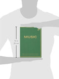 Musician's & Songwiter's Journal 160 Pages for Lyrics and Music (Guitar version): Notebook for composition and songwriting, 7”x10”, green antique ... on left, music staves & guitar tabs on right