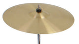 Gammon 5-Piece Junior Starter Drum Kit with Cymbals, Hardware, Sticks, & Throne - Metallic Blue