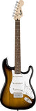 Fender Squier Stratocaster - Sunburst Bundle with Frontman 10G Amp, Gig Bag, Instrument Cable, Tuner, Strap, Picks, Fender Play Online Lessons, Instructional Book, and Austin Bazaar Instructional DVD