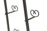 50 Inch Tall Large Wrought Iron Display Picture Easel Metal Decorative Art Holder Frame Stand