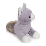 GUND Cat Mermaid with Rainbow Iridescent Tail Plush Stuffed Animal, 18"