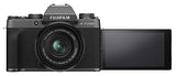 Fujifilm X-T200 Mirrorless Digital Camera w/XC15-45mm Kit - Dark Silver