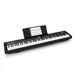 Souidmy S-310 88-Key Weighted Action Digital Piano, Full-size Responsive Keyboard with Graded Hammer Action, for Beginners and Professionals, Home Portable Piano Keyboard with Metal Sustain Pedal