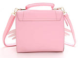 JHVYF Women's Cute Wings Bow Top Handle Cross Body Shoulder Bags Girls Handbag Pink 354343