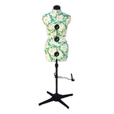 Sewing Online Hollyhock Green 8-Part Adjustable Dressmakers Dummy | Small 10-16 | Adjustoform