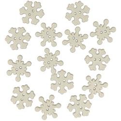 Bulk Buy: Buttons Galore (6-Pack) Button Theme Pack Snowflakes BTP-4748